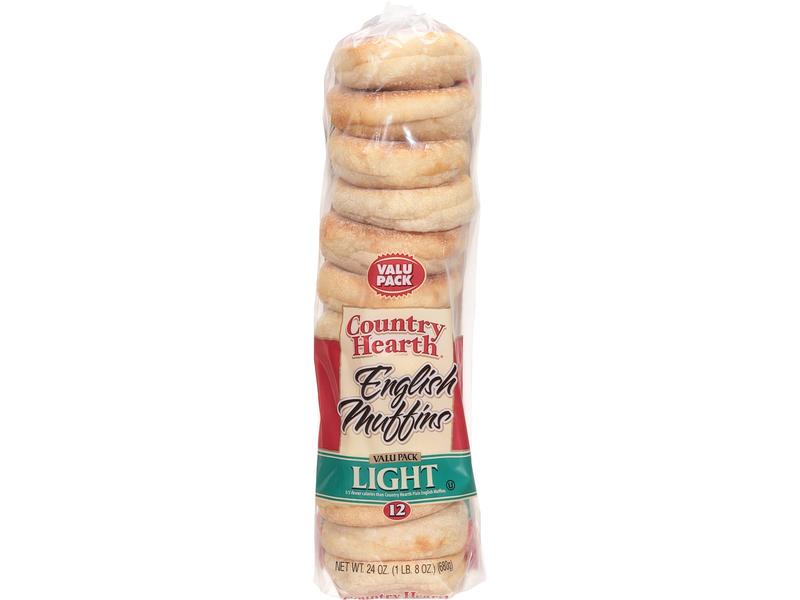 English Muffins, Light, Valu Pack