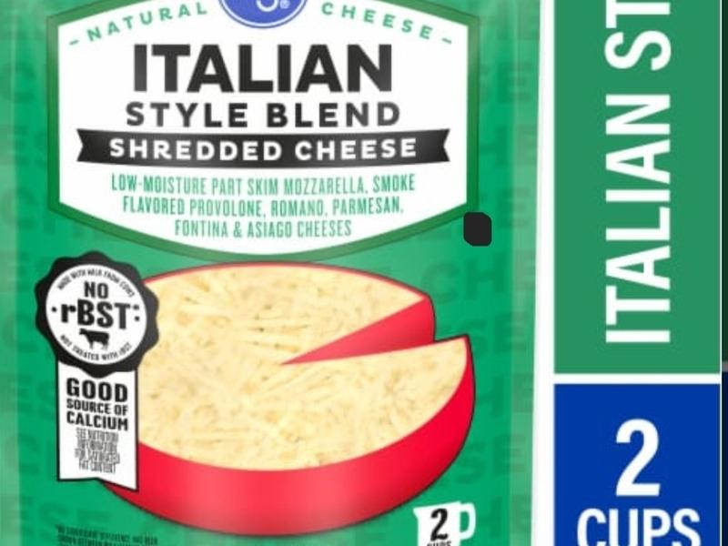 Italian Style Blend, Shredded Cheese