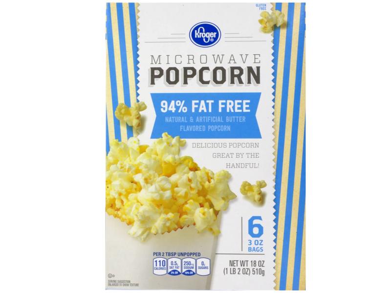 Microwave Popcorn, 94% Fat Free