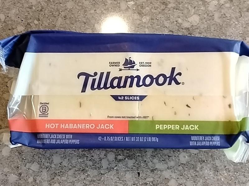 Cheese, Monterey Jack, Hot Habanero/Pepper Jack