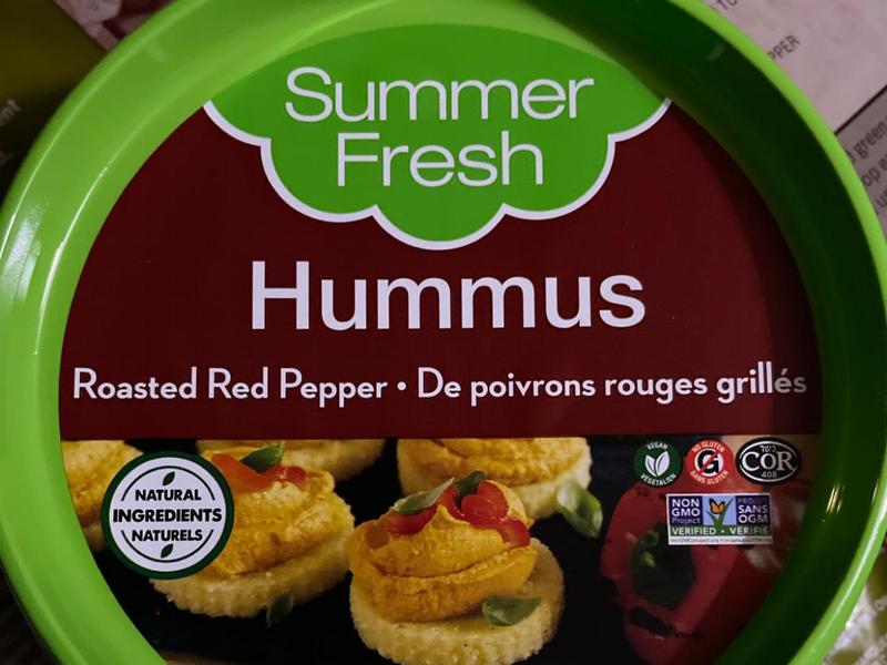 Hummus, Roasted Red Pepper