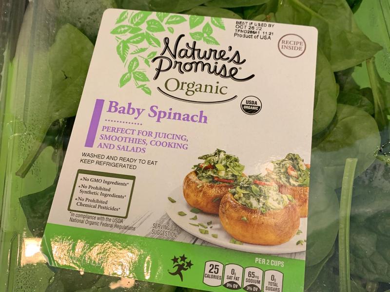 Baby Spinach, Organic