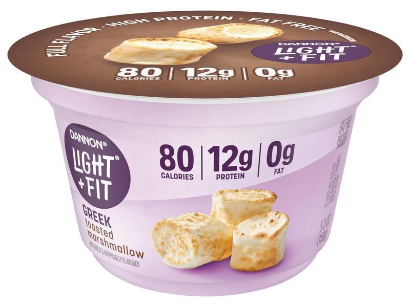 Yogurt, Fat Free, Greek, Toasted Marshmallow