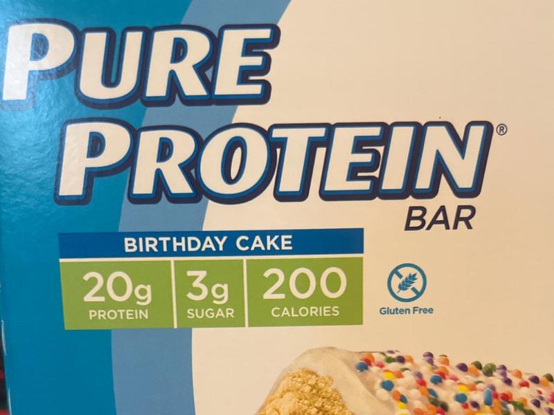 Protein Bar, Birthday Cake