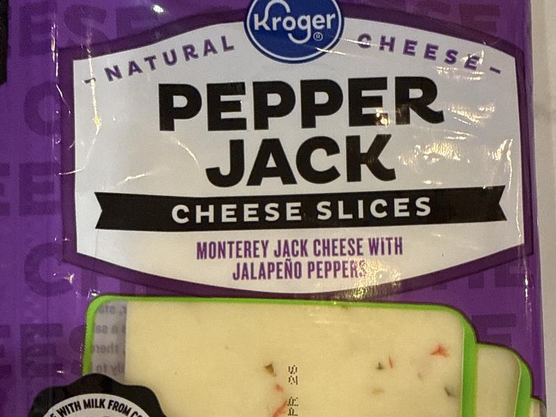 Pepper Jack Cheese Slices