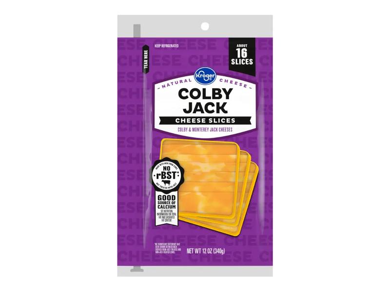 Cheese Slices, Colby Jack
