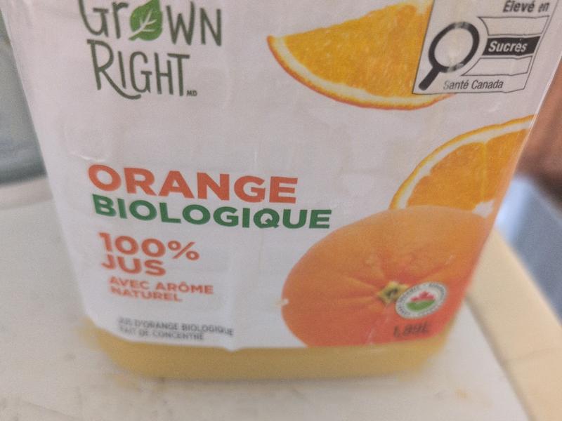 Organic Orange Juice