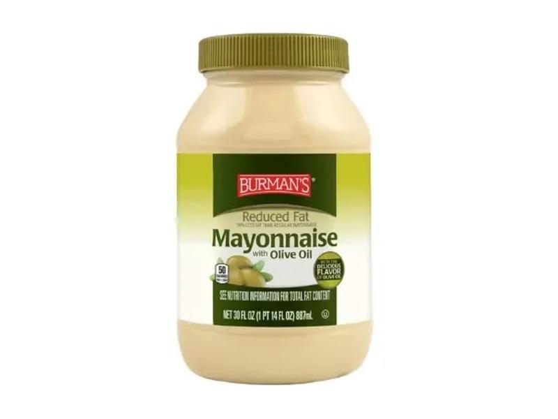 Mayonnaise with Olive Oil, Reduced Fat
