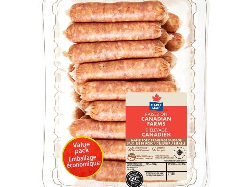 Maple Pork Breakfast Sausage