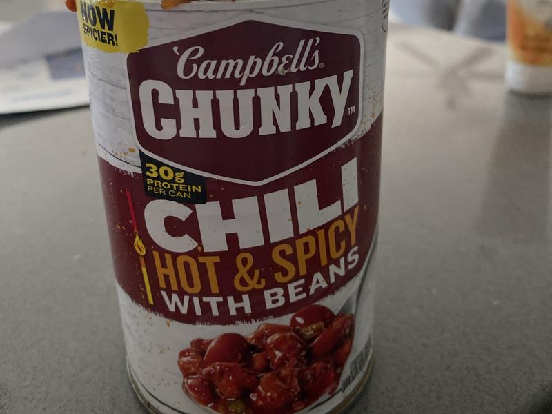 Chili, with Beans, Hot & Spicy