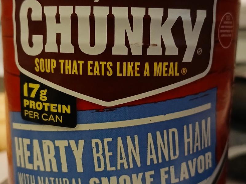 Chunky Soup, Hearty Bean and Ham with Smoke Flavor