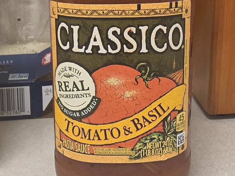 Pasta Sauce, Tomato & Basil