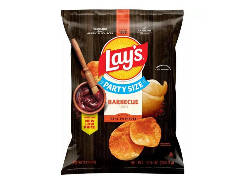 Potato Chips, Barbecue Flavored, Party Size