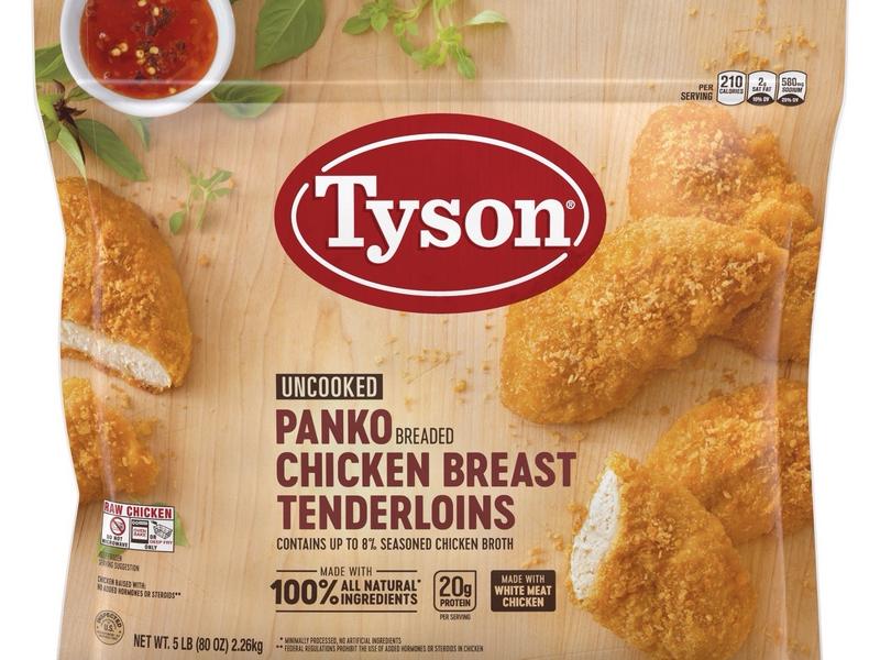 Chicken Breast Tenderloins, Panko, Breaded