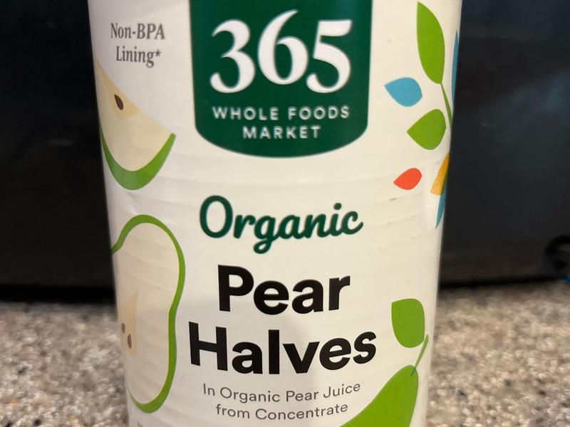 Organic Pear Halves