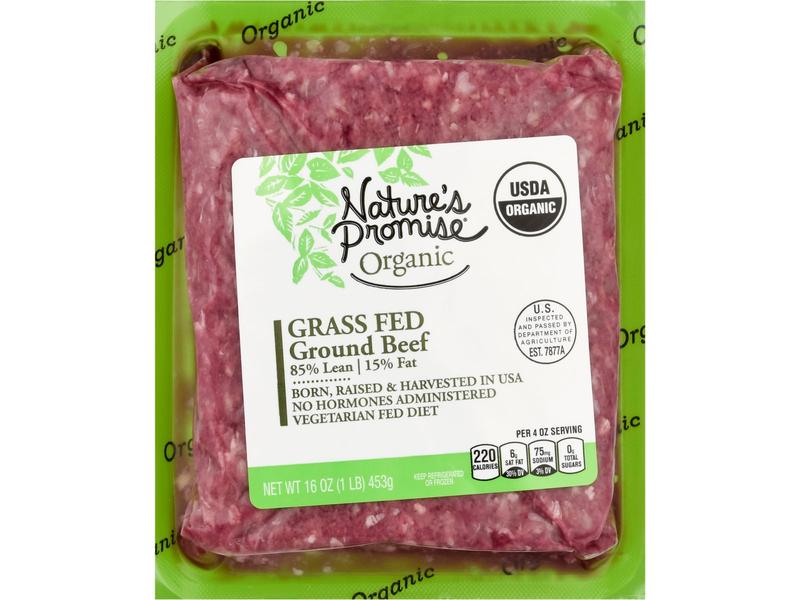 Ground Beef, 85%/15%, Grass Fed