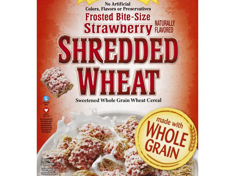 Frosted Bite-size Strawberry Shredded Wheat