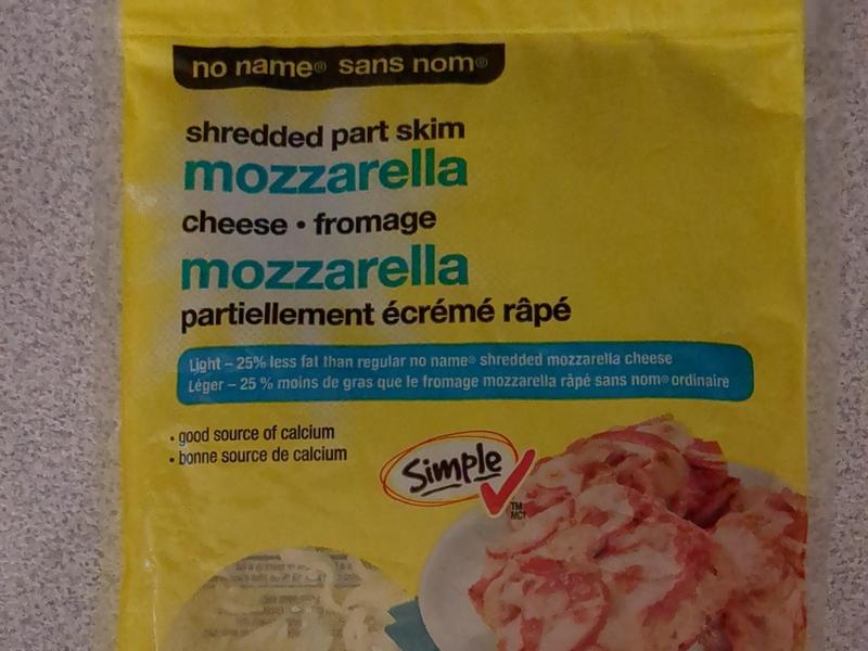 Shredded Cheese, Mozzarella