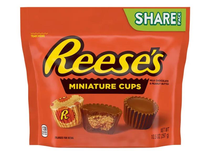 Miniature Cups, Milk Chocolate & Peanut Butter, Share Pack