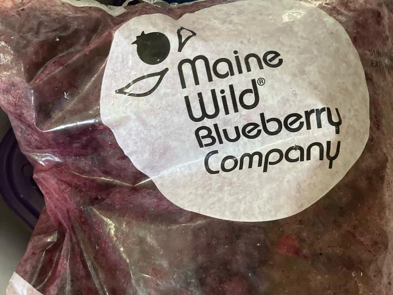 Frozen Blueberries