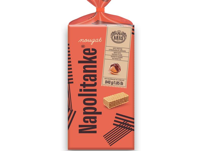 Napolitanke Wafer with Hazelnut Filling