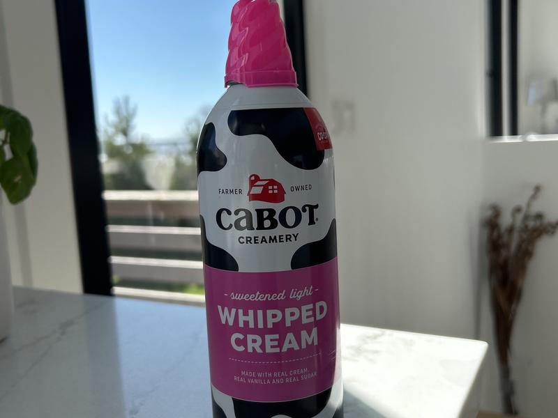 Whipped Cream, Sweetened Light
