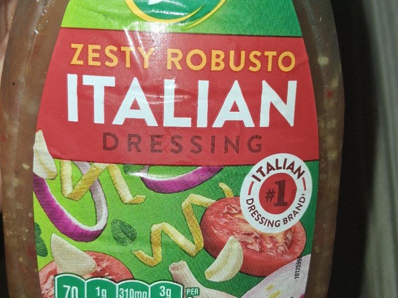 Dressing, Zesty Robusto Italian