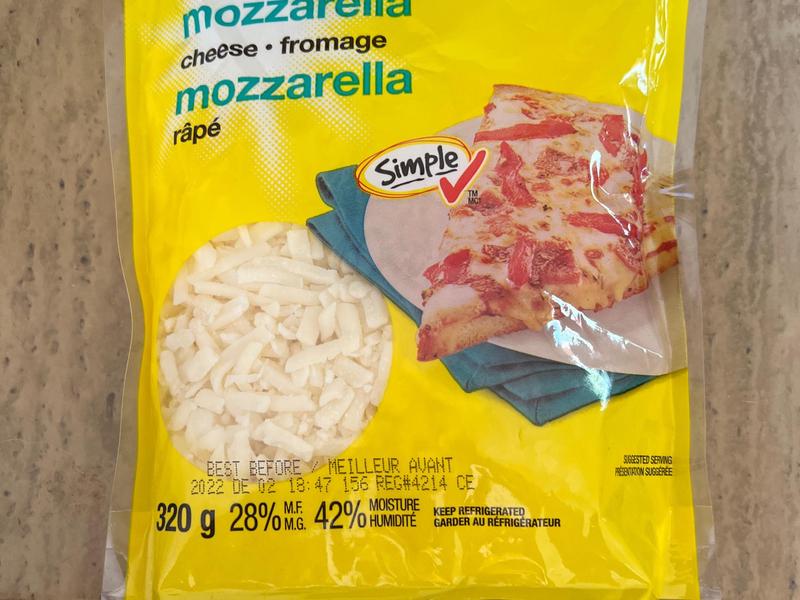 Shredded Mozzarella Cheese