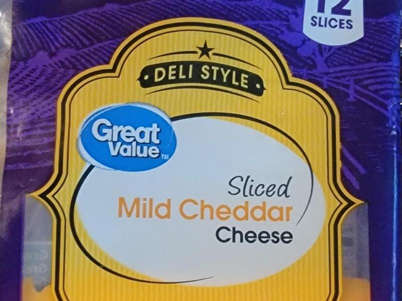 Sliced Mild Cheddar Cheese