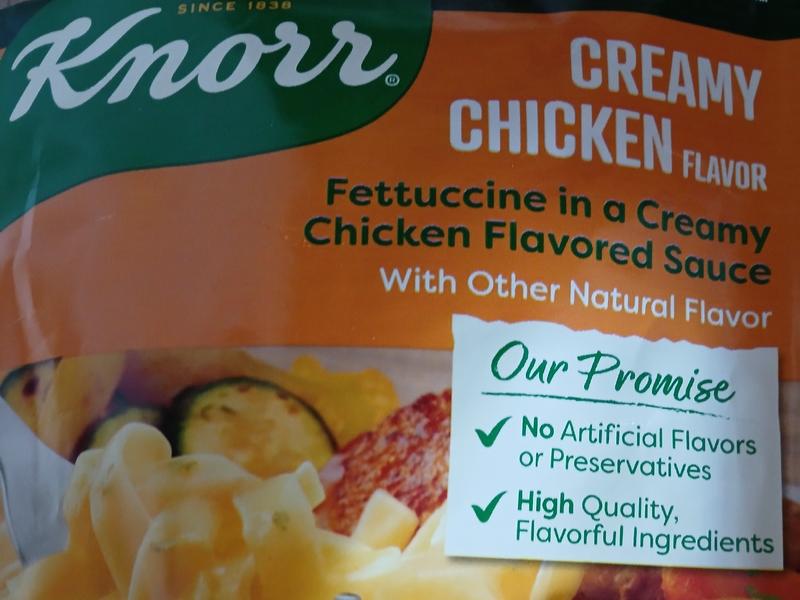 Fettuccini, Creamy Chicken Flavor