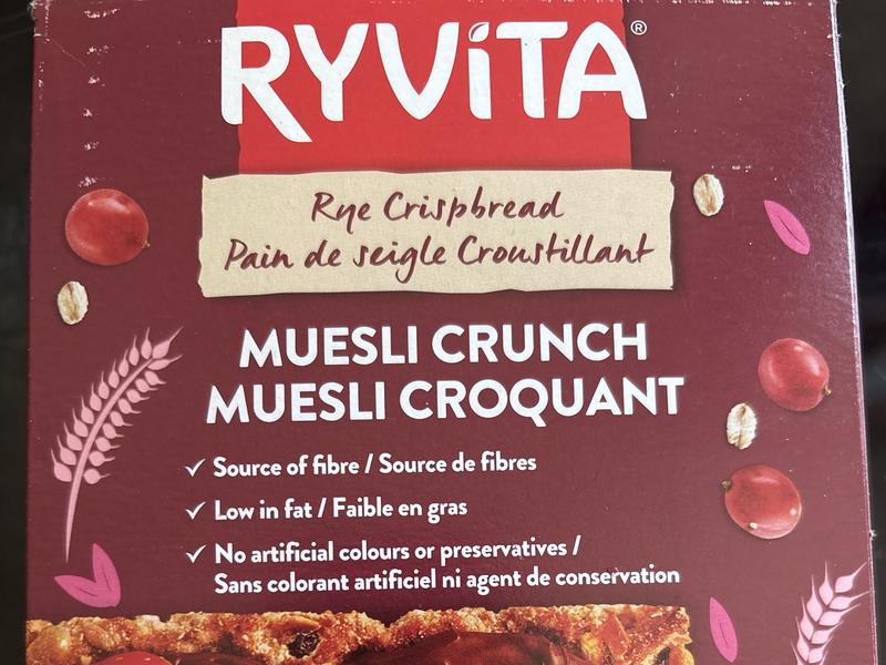 Muesli Crunch Rye Crispbread