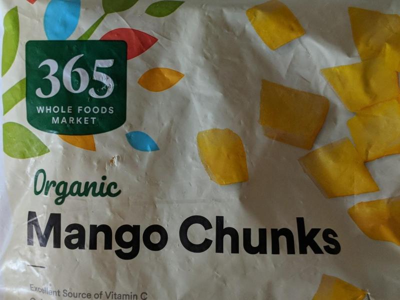 Organic Mango Chunks