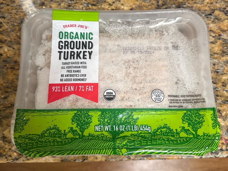Ground Turkey, Organic