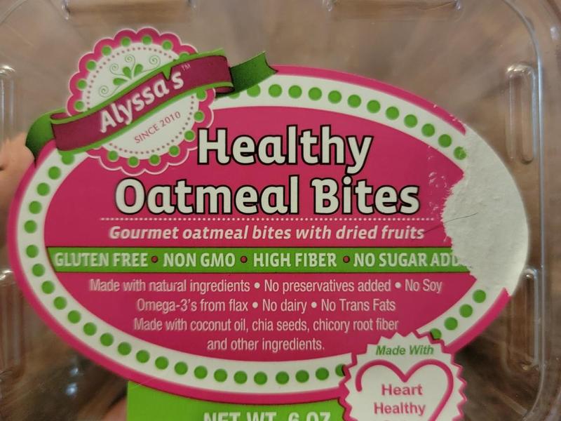 Healthy Oatmeal Bites