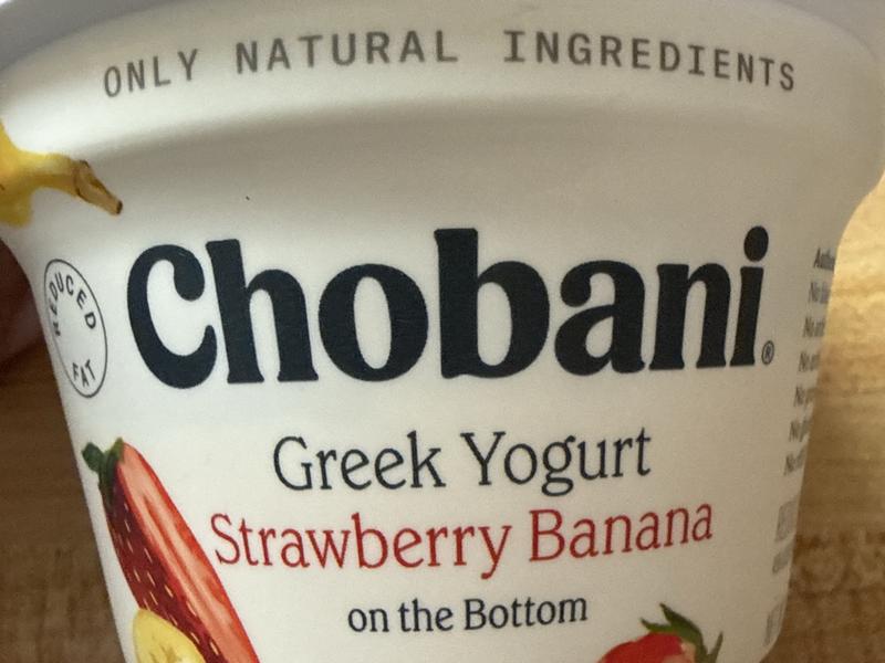 Greek Yogurt, Strawberry Banana
