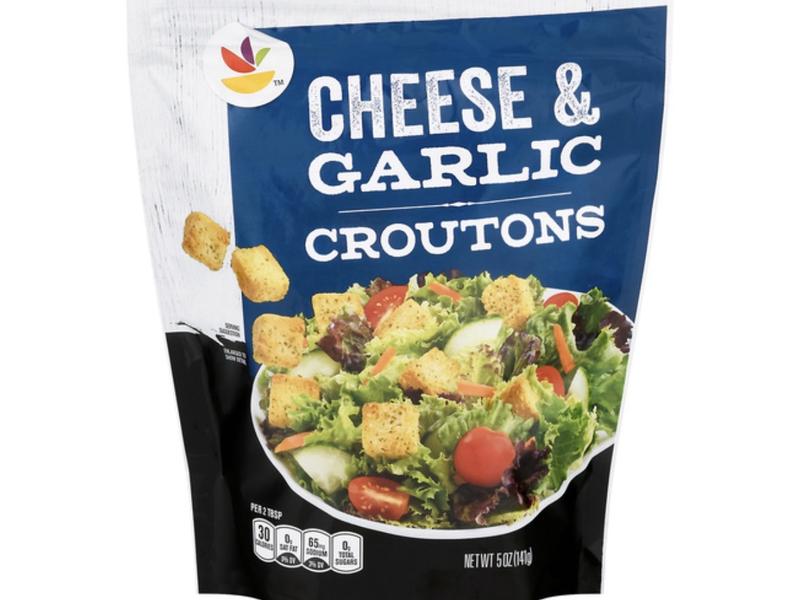 Cheese & Garlic Croutons