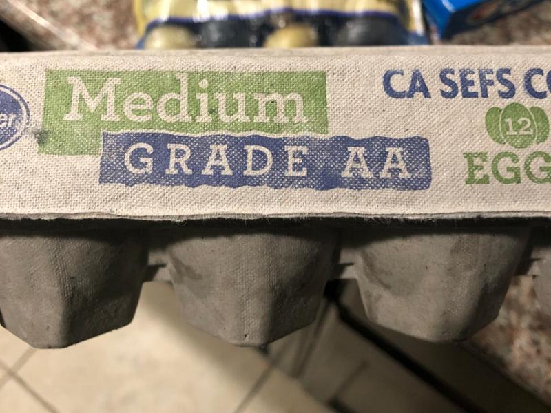 Grade AA Medium Eggs