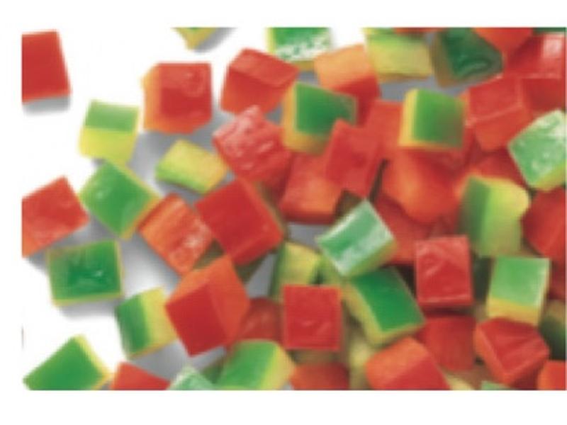 Peppers, Green & Red, Diced