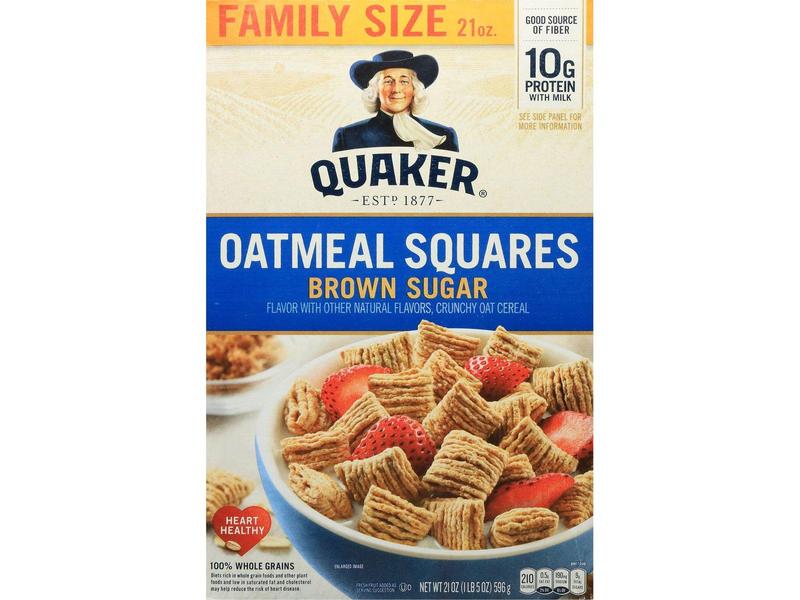 Oatmeal Squares, Brown Sugar, Family Size