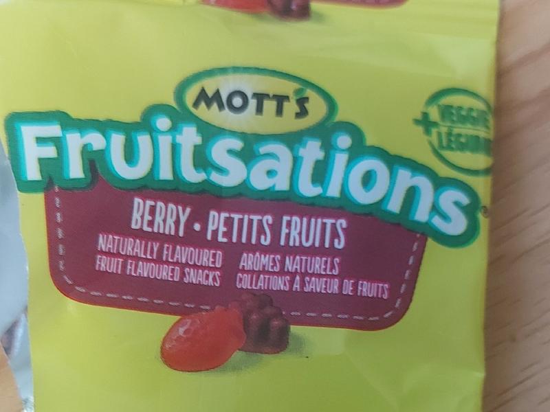 Fruitsations + Veggie + Legume, Berry Petits Fruits
