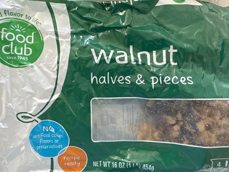 Walnut, Halves & Pieces