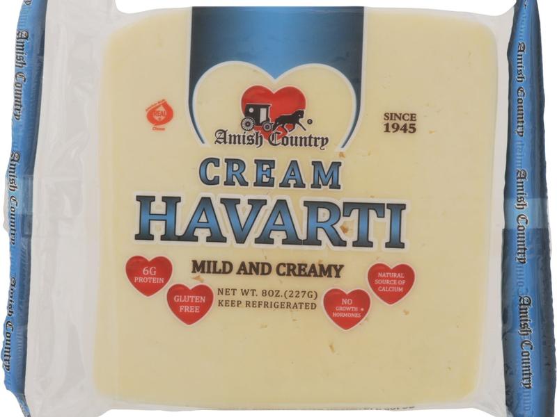Cheese, Cream Havarti, Mild and Creamy