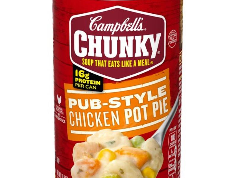 Chunky Soup, Pub-Style Chicken Pot Pie