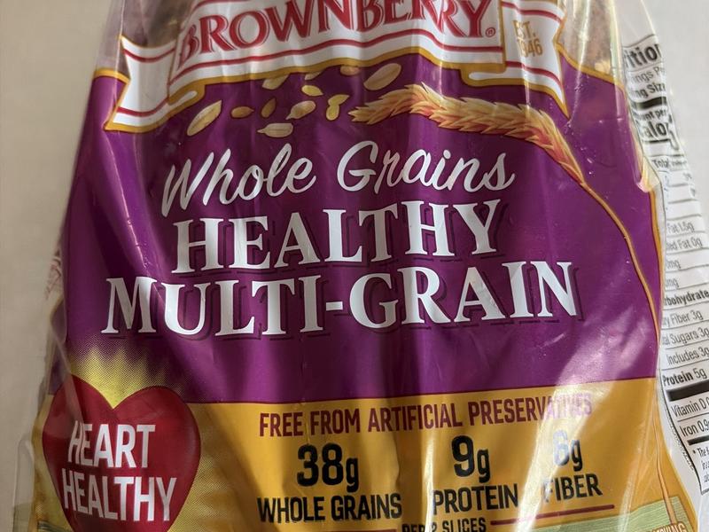 Bread, Whole Grains, Multi-Grain