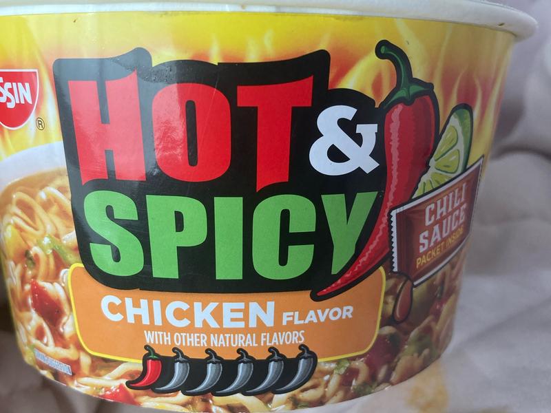 Bowl Noodles, Hot & Spicy Chicken