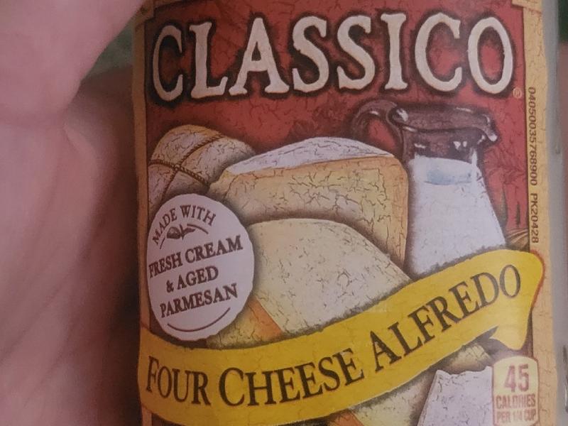 Pasta Sauce, Four Cheese Alfredo