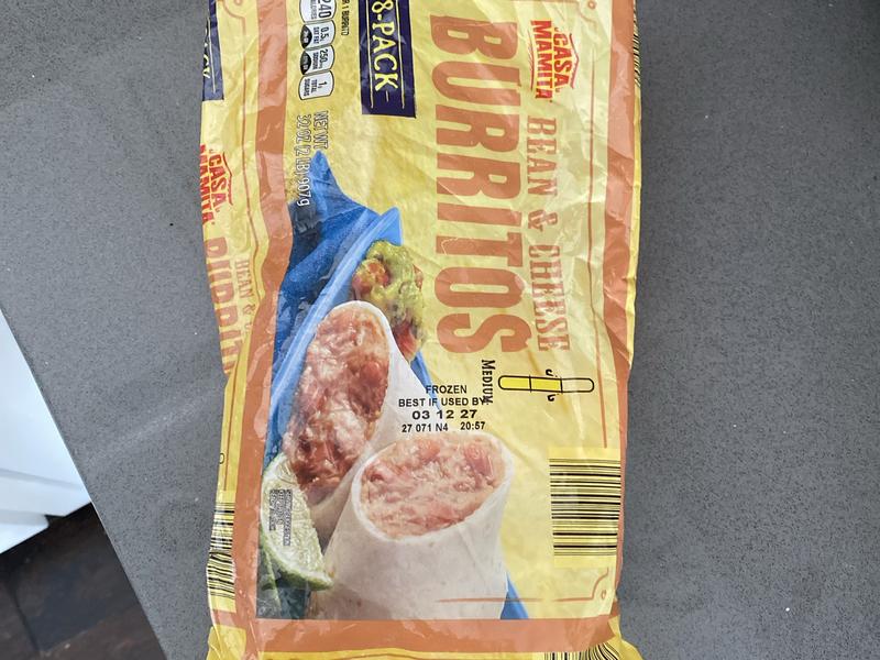 Bean & Cheese Burritos