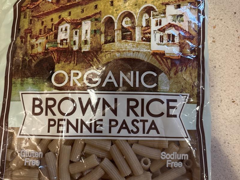 Organic Brown Rice Penne Pasta