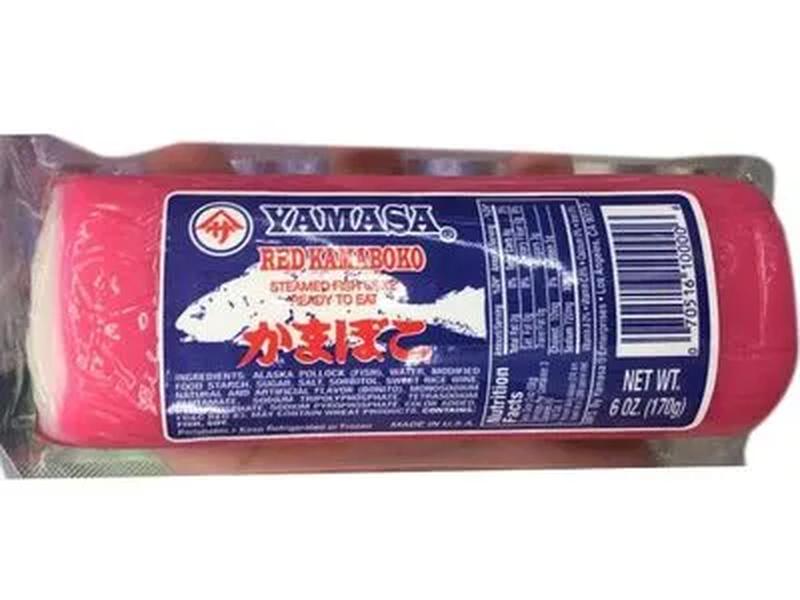 Red Kamaboko, Steamed Fish Sake