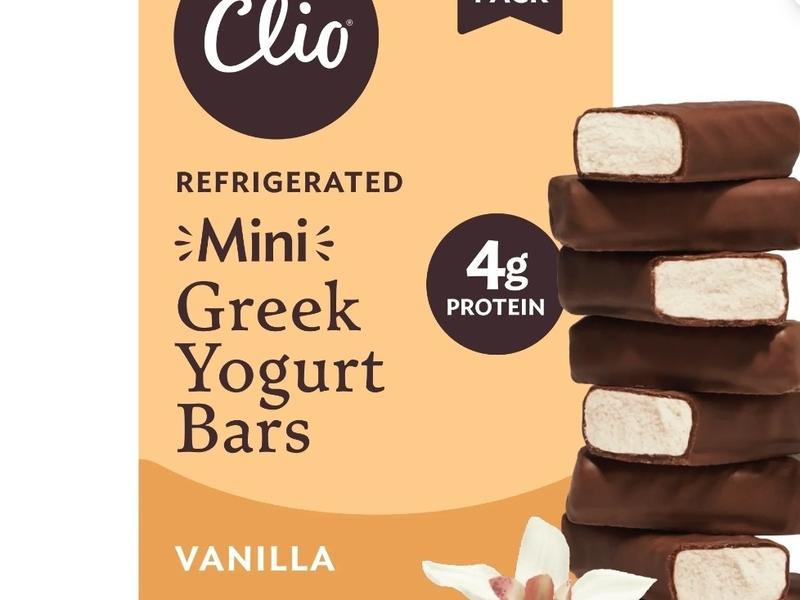 Yogurt Bars, Greek, Vanilla, Mini, 8 Pack